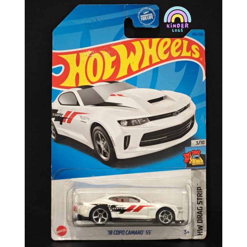 Hot Wheels 2018 Chevrolet COPO Camaro SS (White)