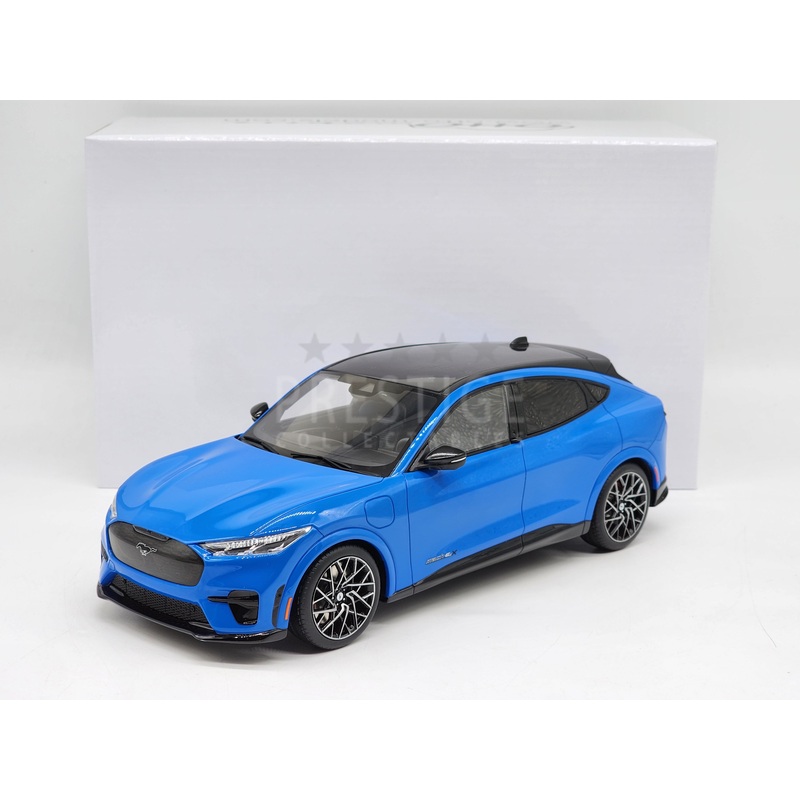 Ottomobile 2021 Ford Mustang Mach-E GT Performance Grabber Blue 1:18 – New