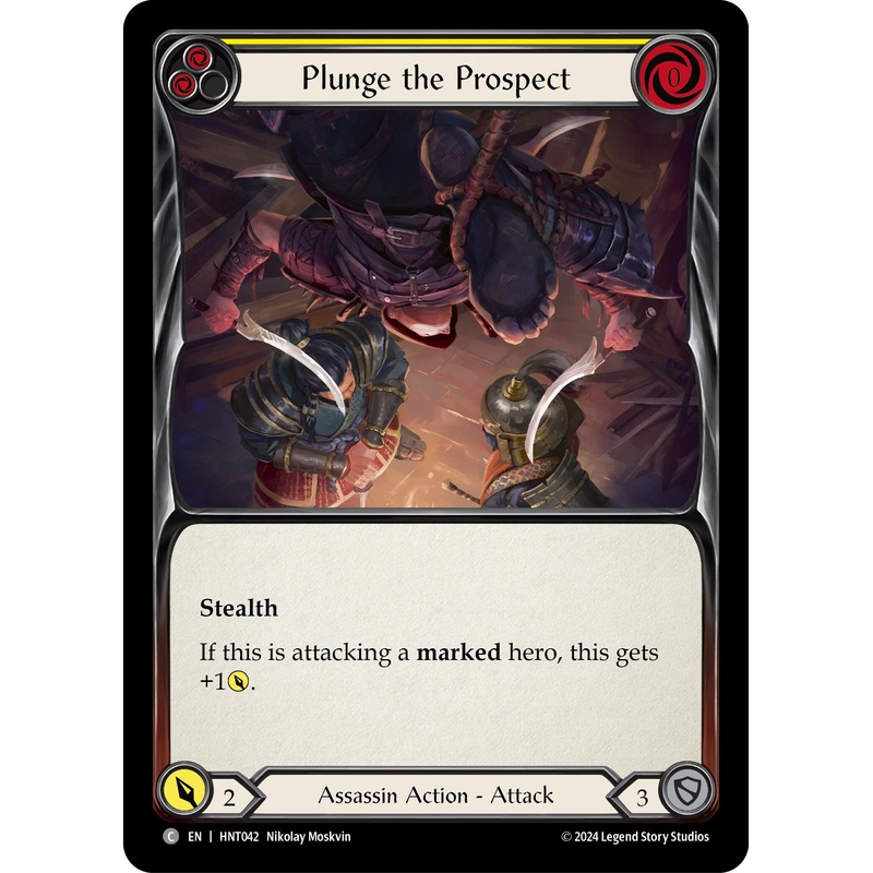 Plunge the Prospect (Yellow) [HNT042] (The Hunted)