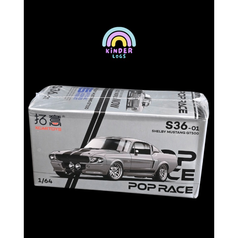 Pop Race XCARTOYS Shelby Ford Mustang GT500 (S36-01) – Sealed Box
