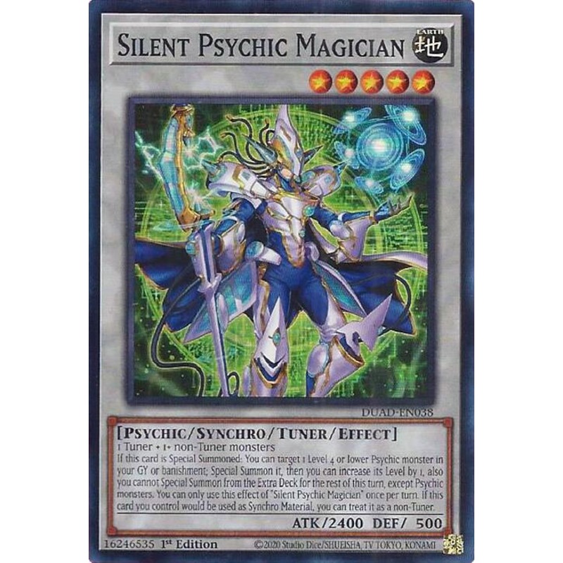 Silent Psychic Magician [DUAD-EN038] Super Rare