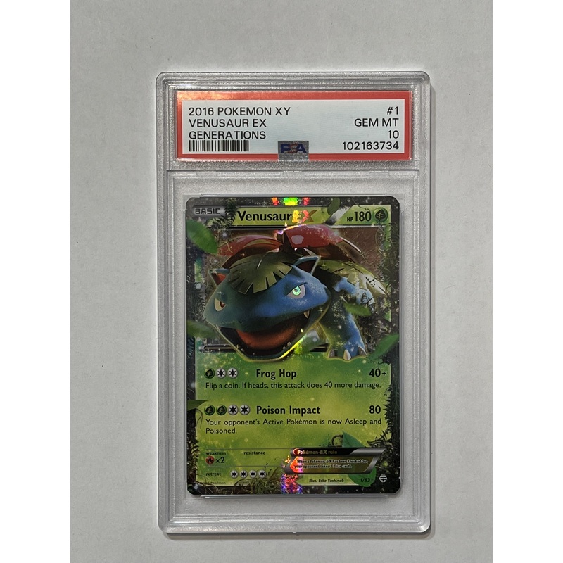 Venusaur EX [XY: Generations] 1/83 PSA 10