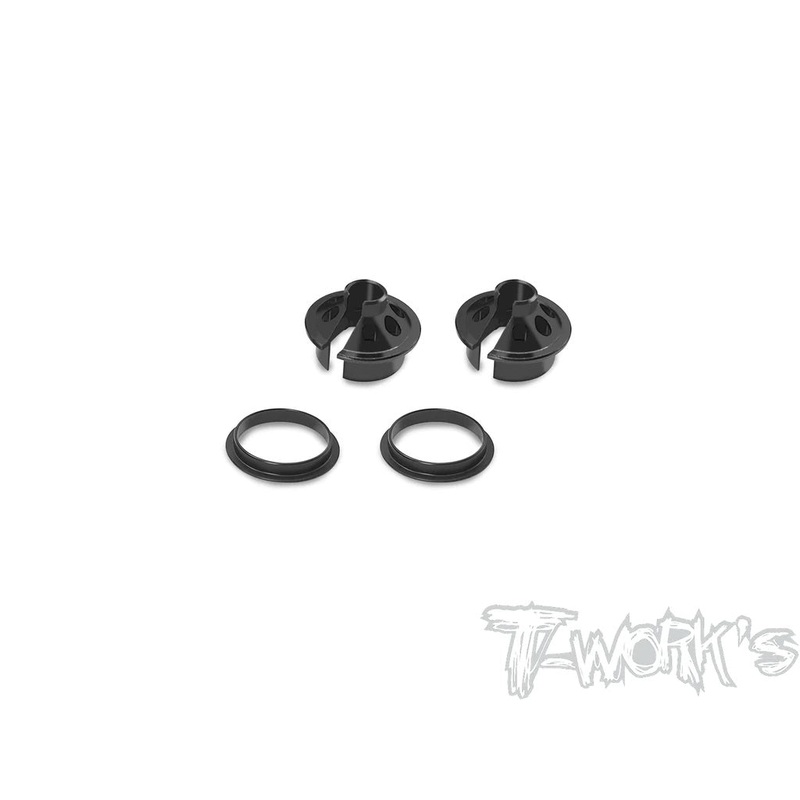 Alu 13mm Shock Spring Retainer 5mm for Team Associated RC10B6.4