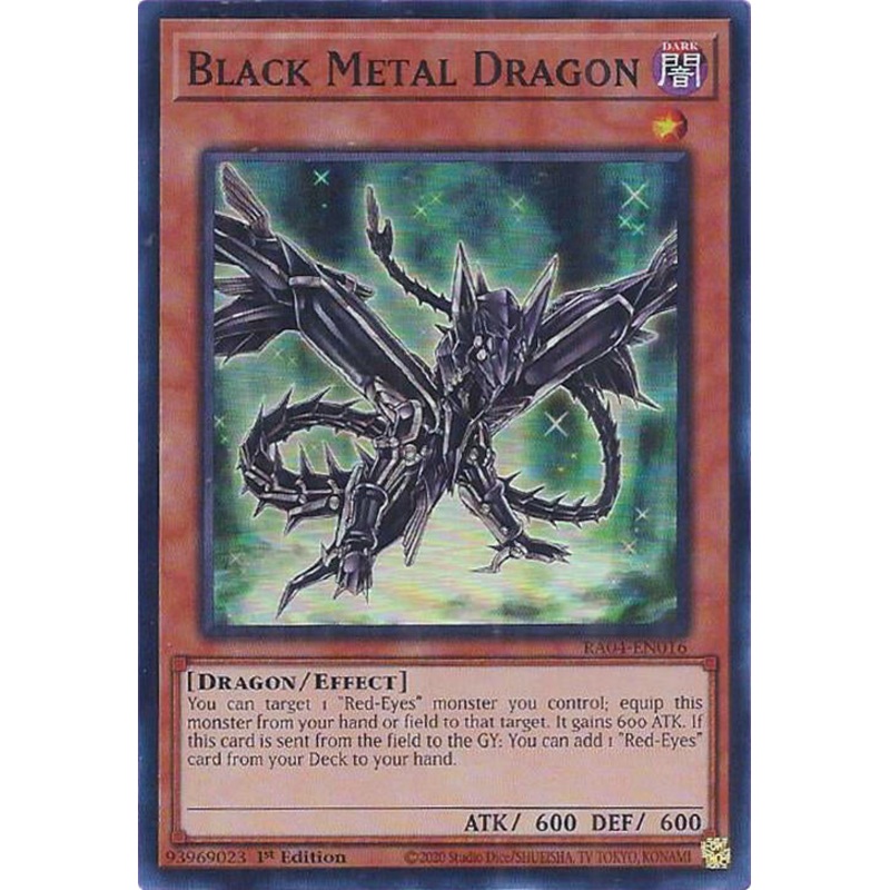 Black Metal Dragon [RA04-EN016] Super Rare