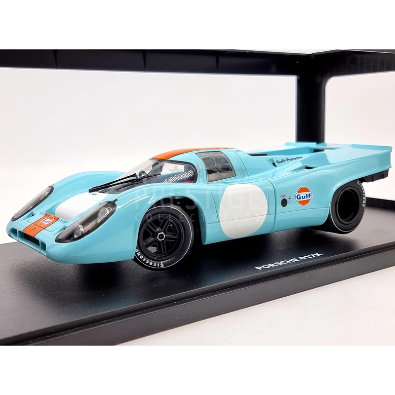 CMR Replicars Porsche 917K Version 3 Plain Gulf Livery 1:18 Scale – New