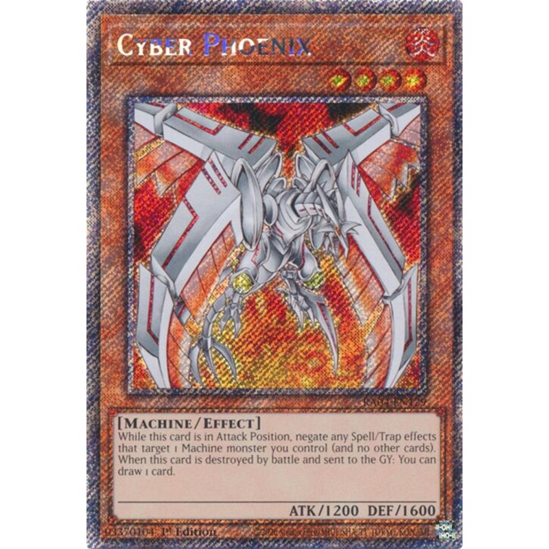 Cyber Phoenix [RA04-EN129] Platinum Secret Rare