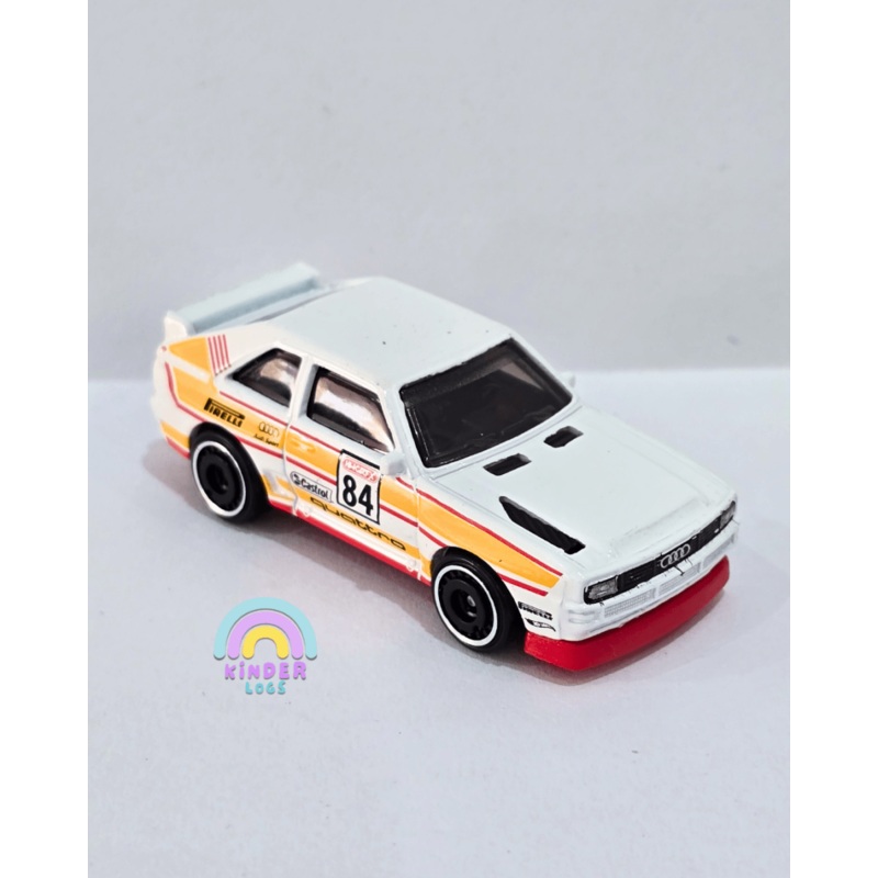 Hot Wheels 1984 Audi Sport Quattro – White – Used Car (Uncarded)