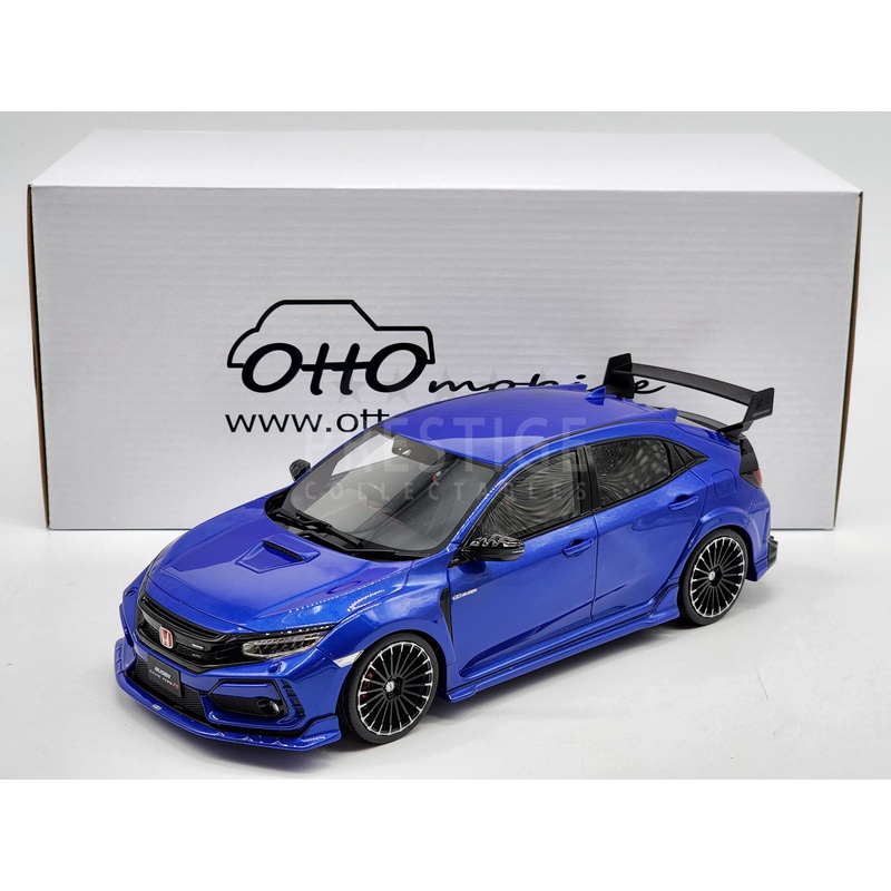 Ottomobile 2020 Honda Civic FK8 Type R Mugen Blue 1:18 Scale – New
