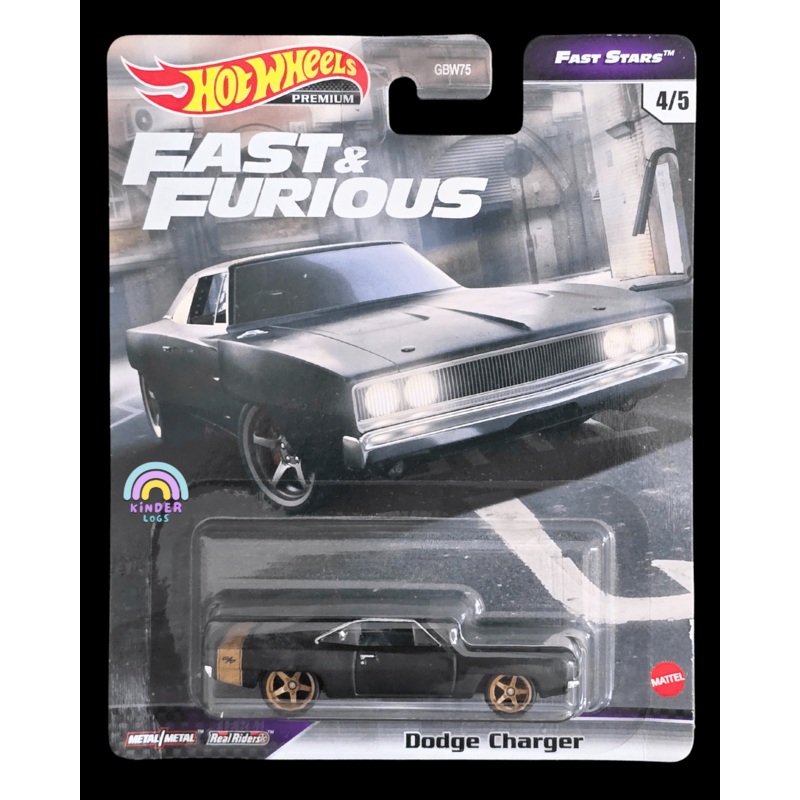 Premium Hot Wheels Dodge Charger – Fast Stars – F&F (Imported)