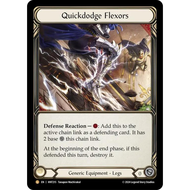 Quickdodge Flexors [HNT215] (The Hunted)  Cold Foil