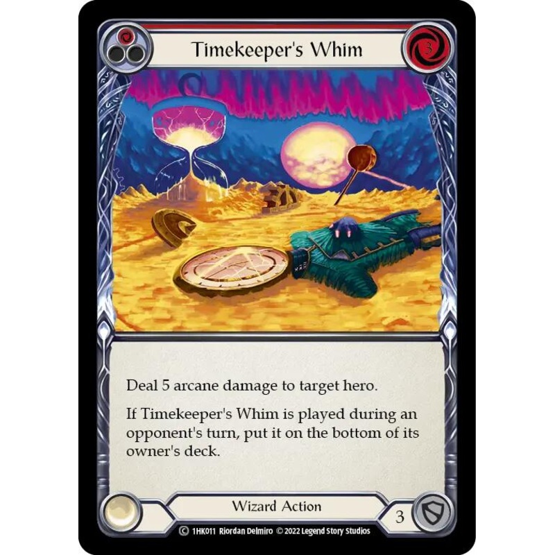 Timekeeper’s Whim (Red) [1HK011] (Historic Pack 1 Blitz Deck: Kano)