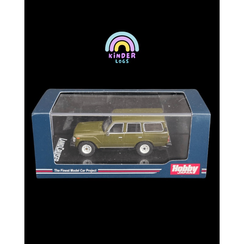 Hobby Japan 1988 Toyota Land Cruiser 60 GX – Olive Green