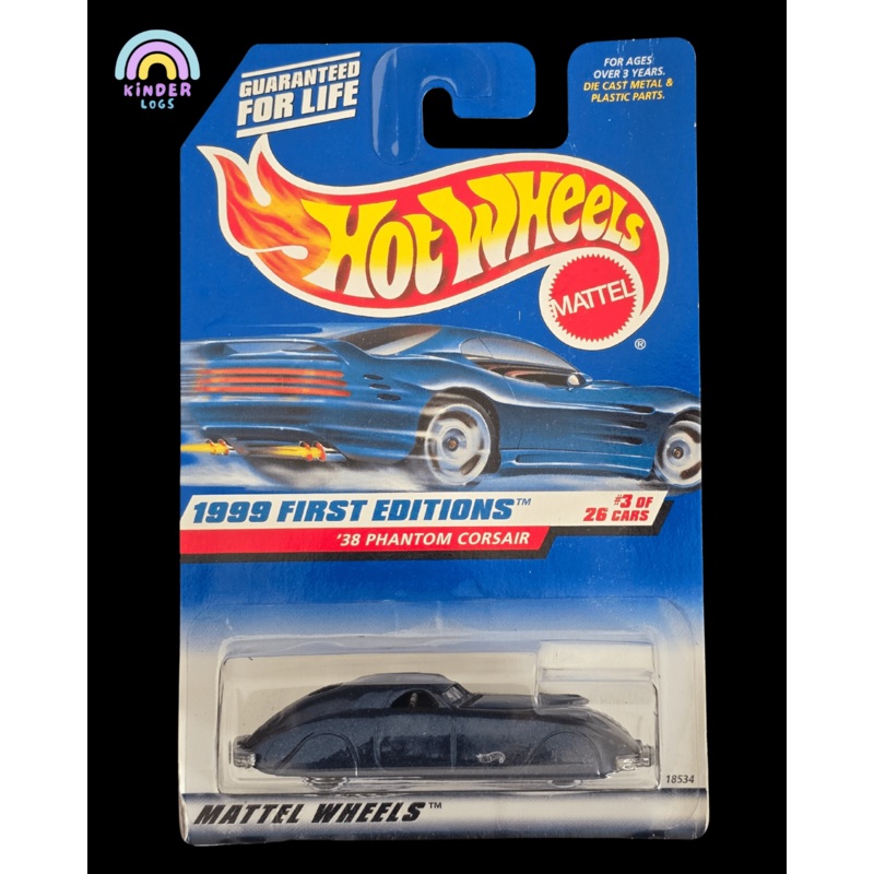 Hot Wheels 1938 Phantom Corsair – 1999 First Editions