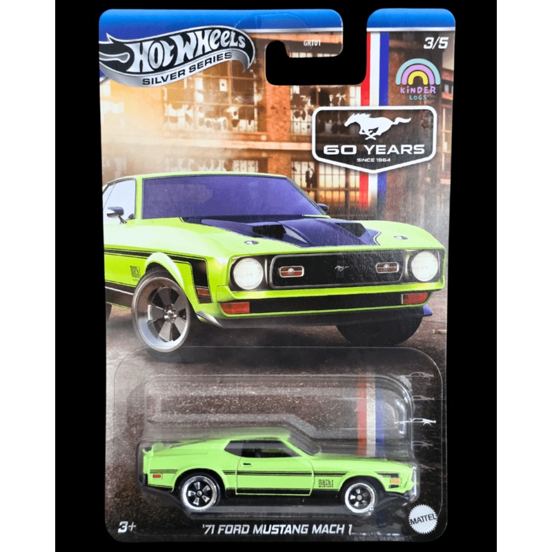 Hot Wheels 1971 Ford Mustang Mach 1 – Mustang 60 Years (Imported)