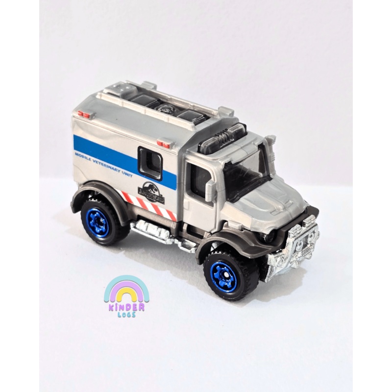 Matchbox 4×4 Scrambulance – Jurassic Park (Uncarded)