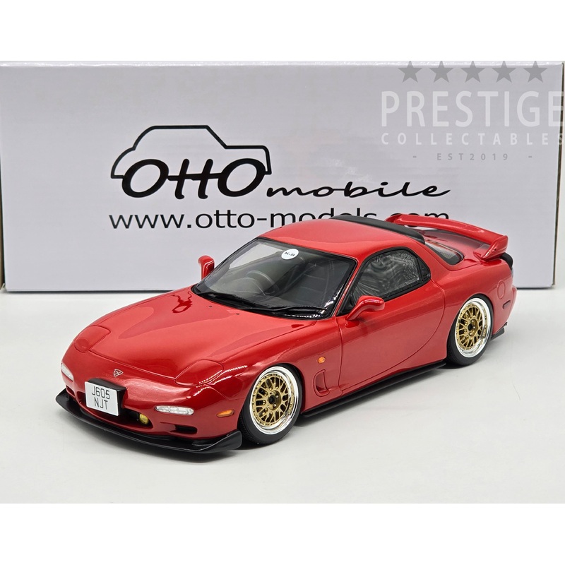 Ottomobile 2020 Mazda RX-7 FD Khyzyl Saleem Modified Red 1:18 – New