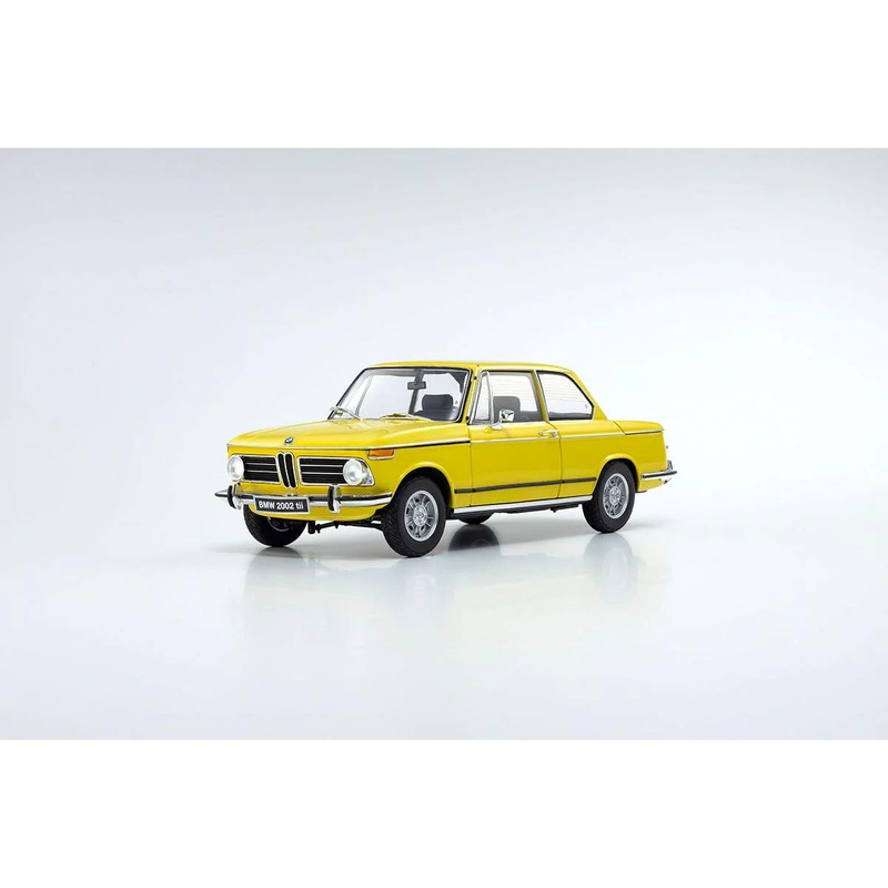 * PRE ORDER * Kyosho 1971 BMW 2002 tii Coupe Yellow 1:18 – New