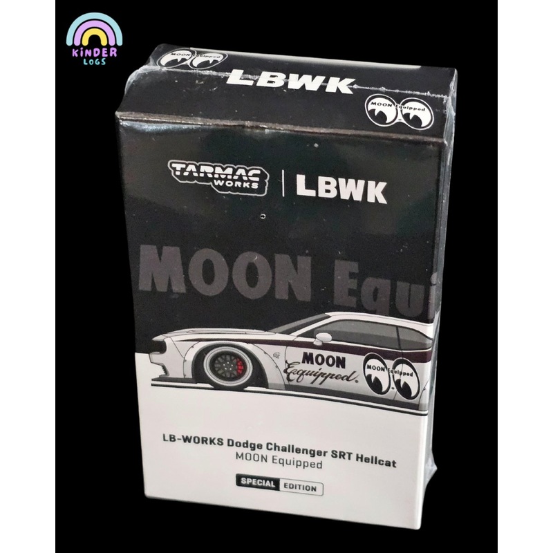 Tarmac Works Dodge Challenger SRT Hellcat Liberty Walk Moon Eyes Edition
