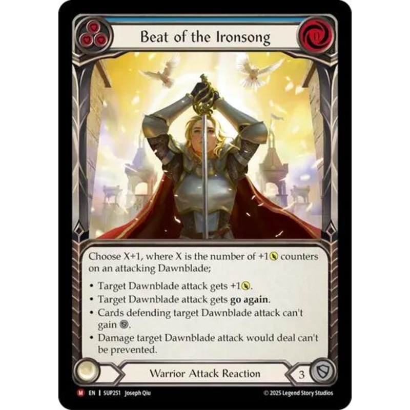 Beat of the Ironsong [SUP251] (Super Slam)  Rainbow Foil