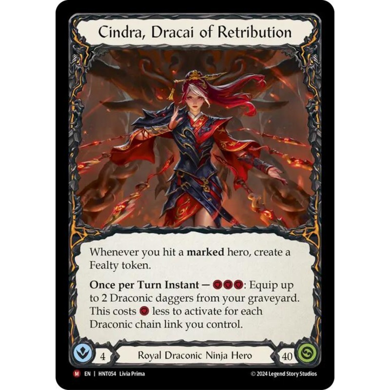 Cindra, Dracai of Retribution [HNT054] (The Hunted)