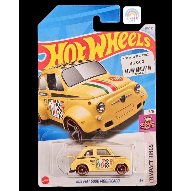 Hot Wheels 1960s Fiat 500D Modificado