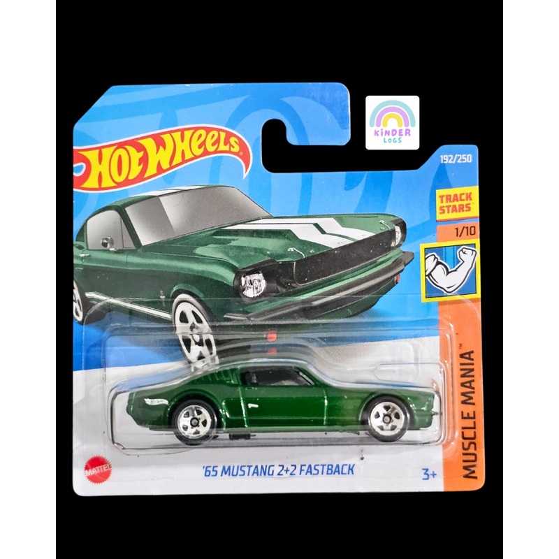 Hot Wheels 1965 Ford Mustang 2+2 Fastback (Short Card)