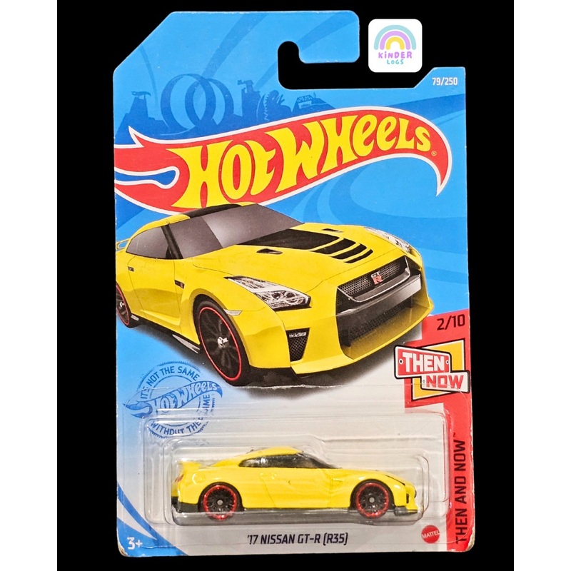 Hot Wheels 2017 Nissan GT-R (R35) – Yellow Color