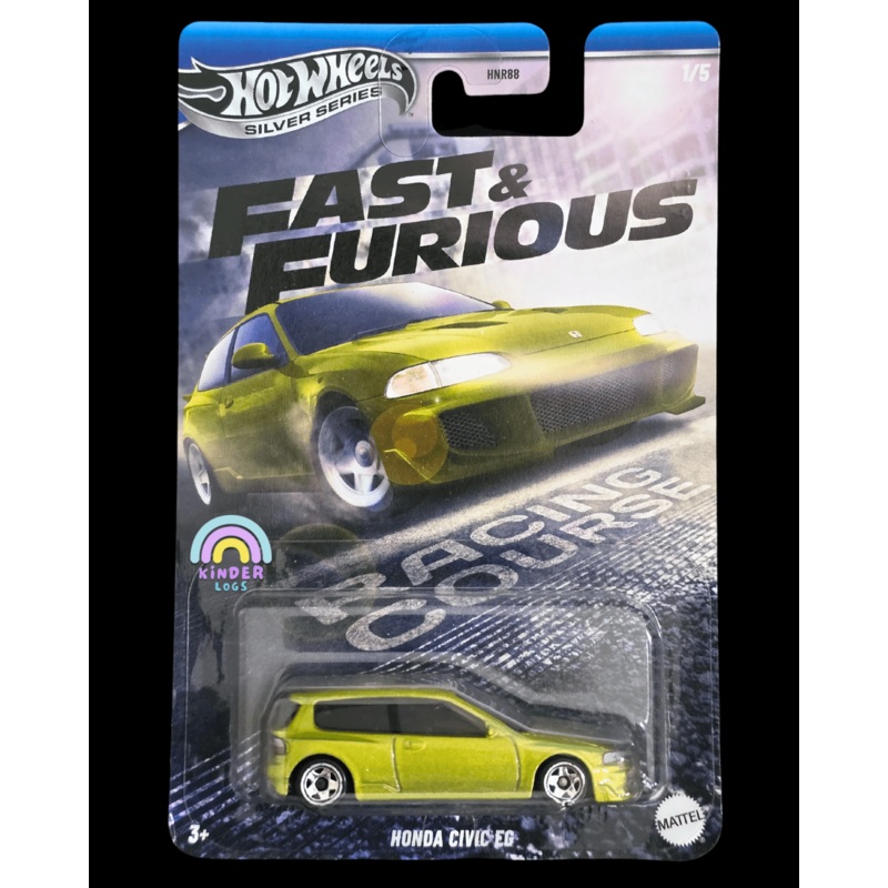 Hot Wheels Honda Civic EG – Fast & Furious Racing Course (Imported)