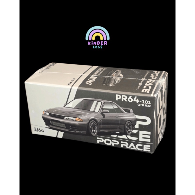 Pop Race Nissan Skyline GT-R R32 (PR64-101) – Sealed Box