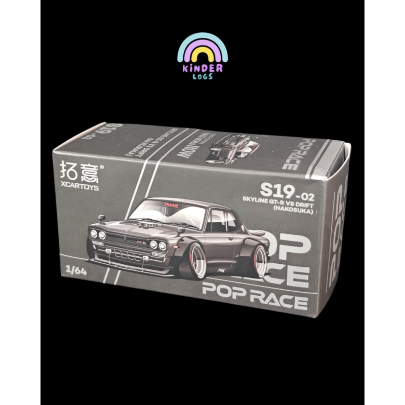 Pop Race Nissan Skyline GT-R V8 Drift Hakosuka (S19-02)