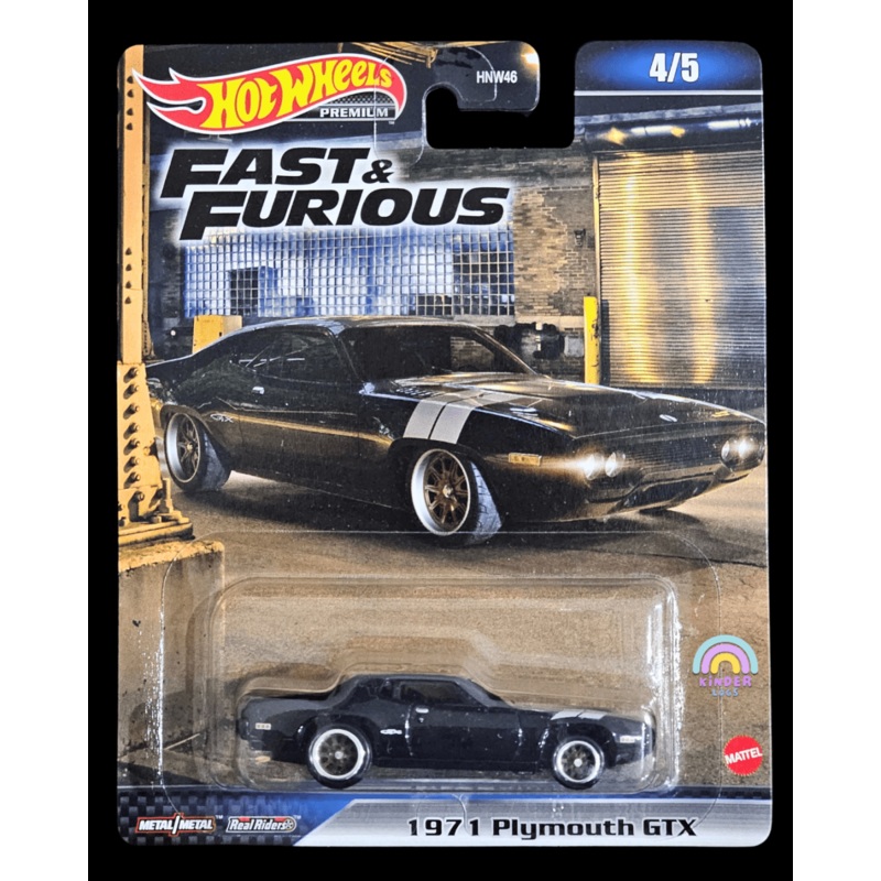 Premium Hot Wheels 1971 Plymouth GTX – Fast & Furious