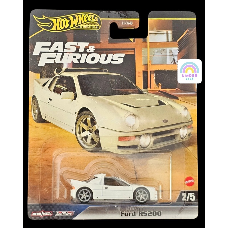 Premium Hot Wheels Ford RS200 – Fast And Furious