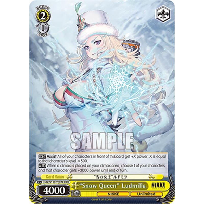 Snow Queen Ludmilla (NIK/S117-TE07R RRR) [GODDESS OF VICTORY: NIKKE]
