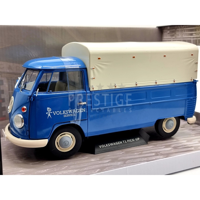 Solido 1950 VW Volkswagen T1 Service Pickup Blue 1:18 Scale – New