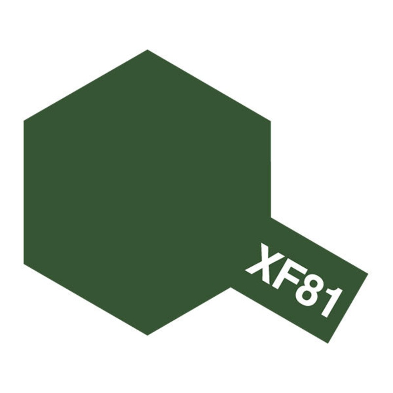 Acrylic Mini XF-81 RAF Dark Green 2 Paint