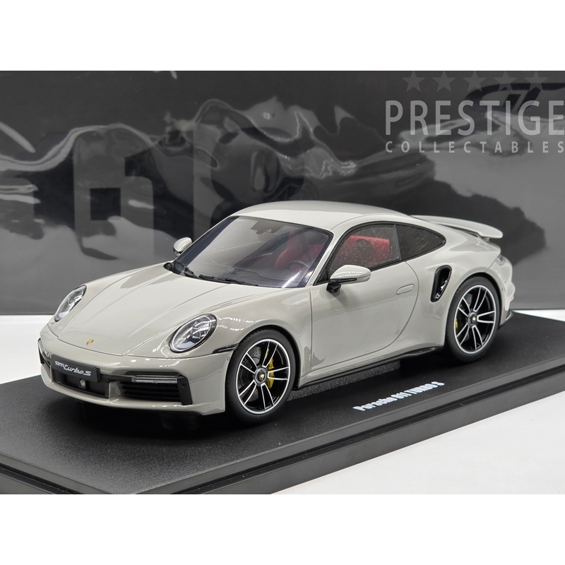 GT Spirit 2020 Porsche 911 Turbo S (992) Crayon Grey GT431 1:18 – New