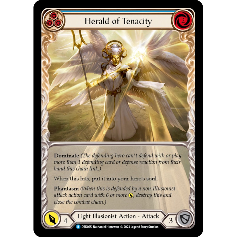 Herald of Tenacity (Blue) [DTD025] (Dusk Till Dawn)