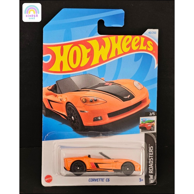 Hot Wheels Chevrolet Corvette C6 – Orange (Imported)