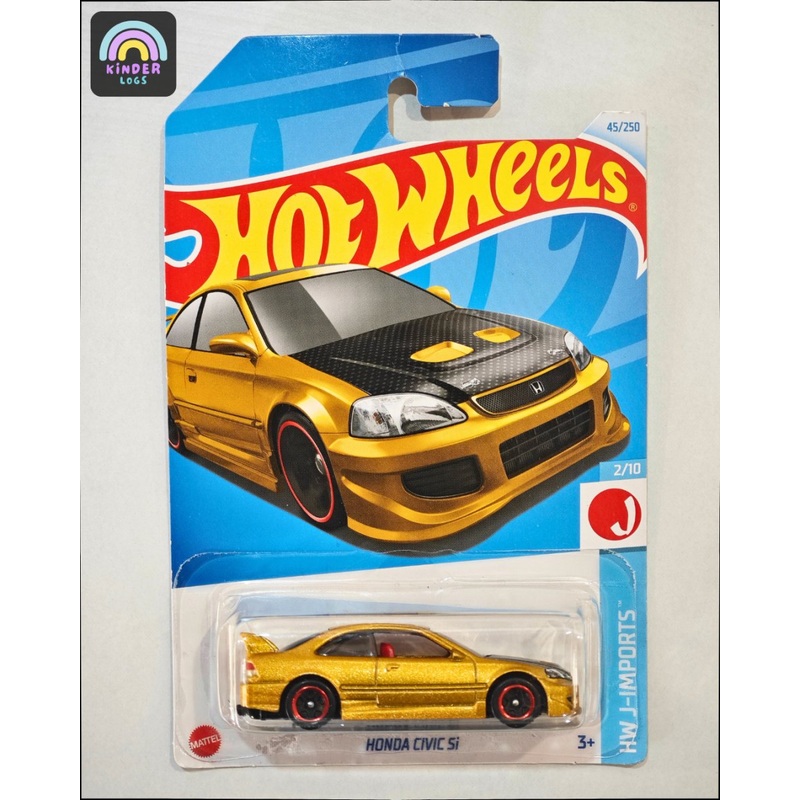 Hot Wheels Honda Civic Si – Metallic Gold (Imported)