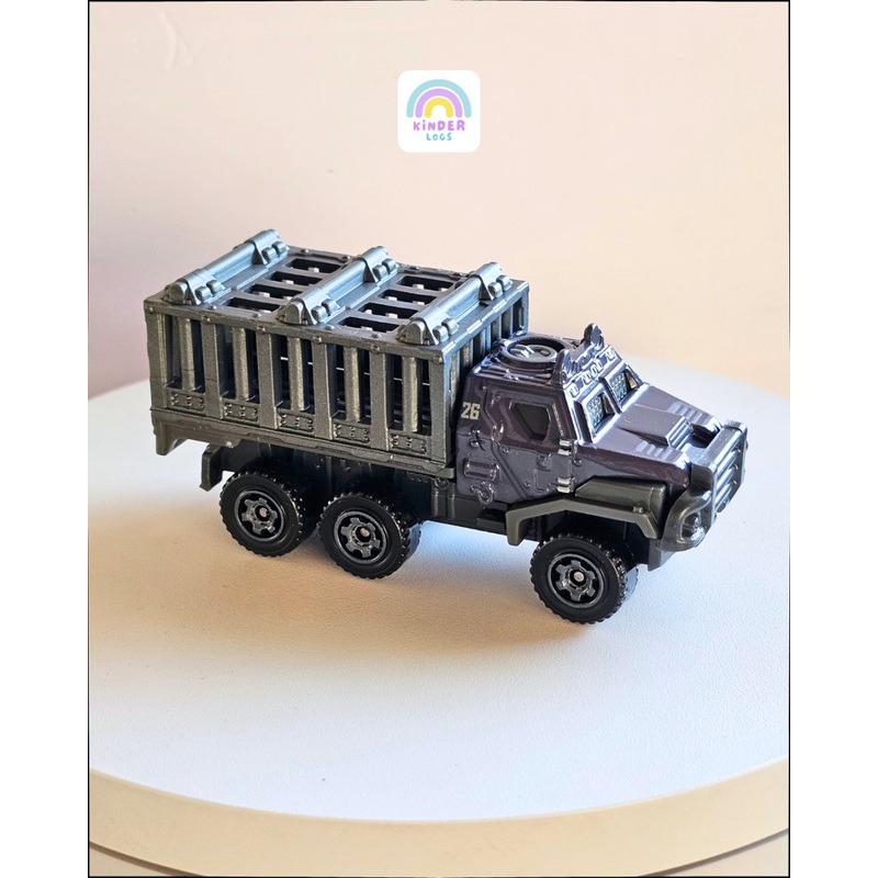 Matchbox Armored Action Transporter – Jurassic Park (Uncarded)