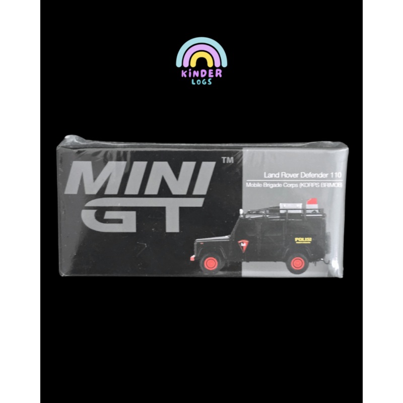 Mini GT Land Rover Defender 110 – Mobile Brigade Corps (Korps Brimob)