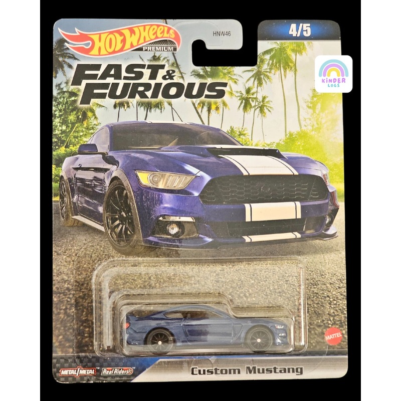 Premium Hot Wheels Custom Ford Mustang – Fast And Furious (Imported)