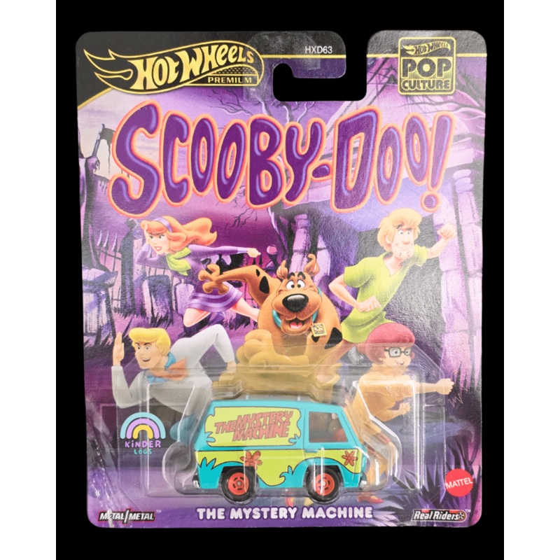 Premium Hot Wheels ‘The Mystery Machine’ (Creased Card)