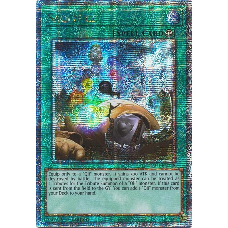 Saqlifice [RA04-EN238] Quarter Century Secret Rare
