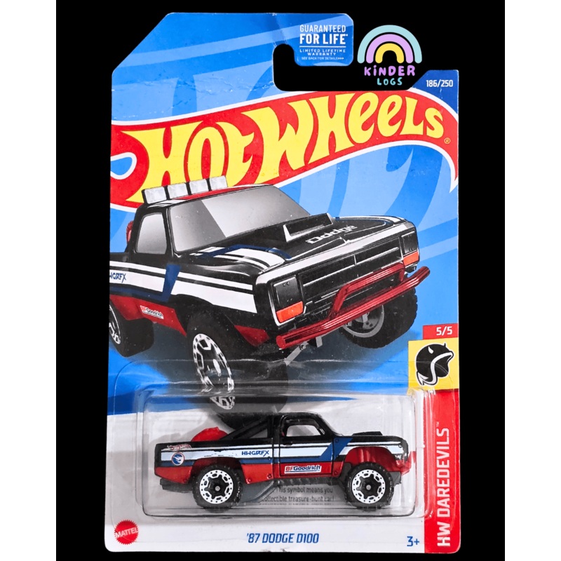 Treasure Hunt Hot Wheels 1987 Dodge D100 (Imported)