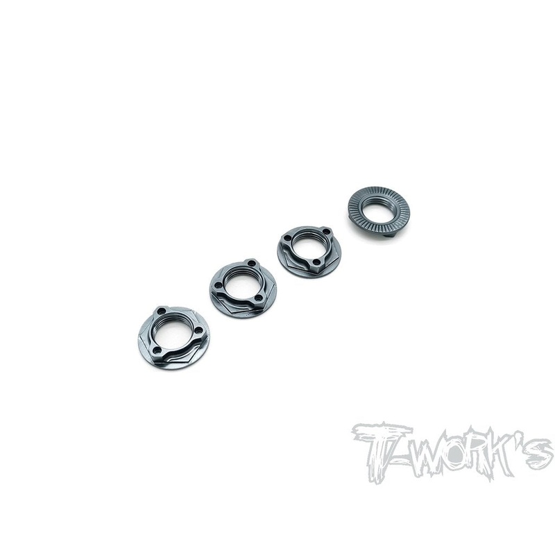 1/8th Lightweight Self Locking Wheel Nut – Grey
