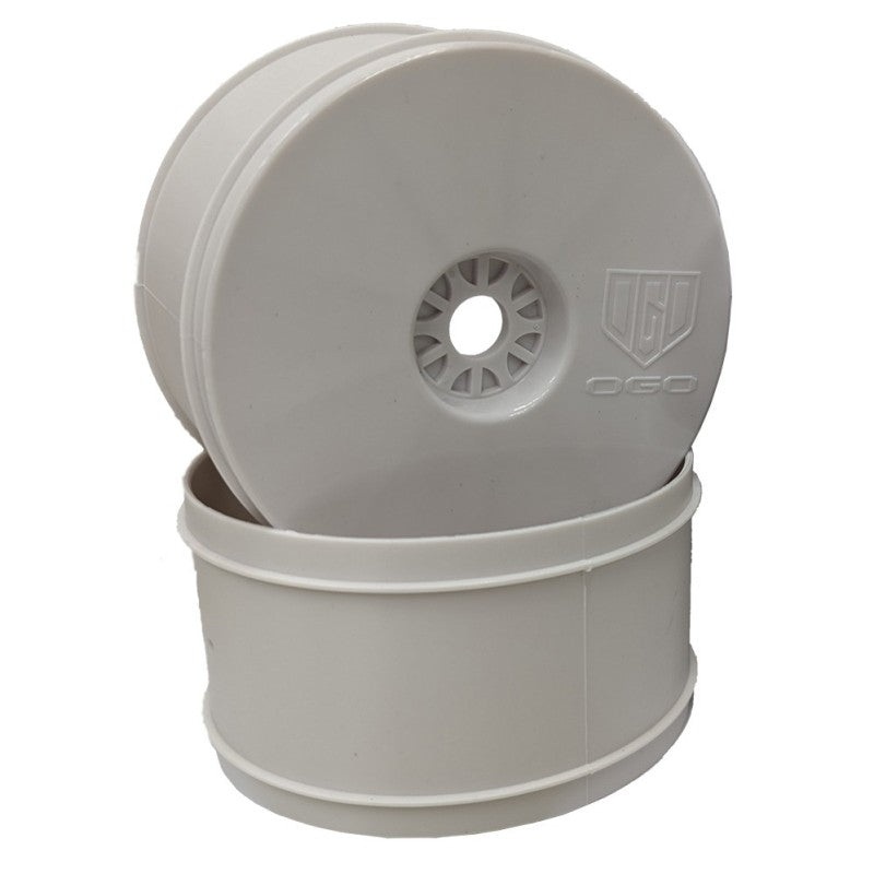 1/8th Truggy White Wheel – Set of 4