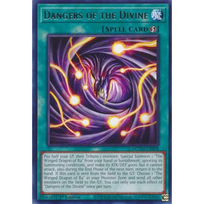 Dangers of the Divine [MZTM-EN008] Rare