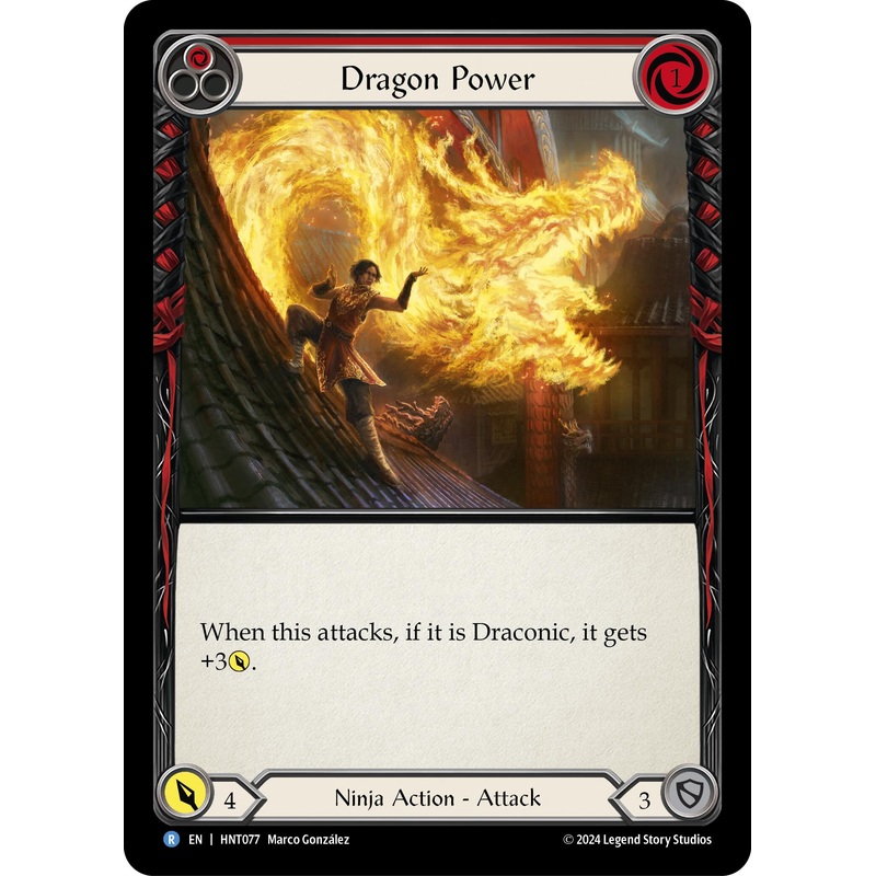 Dragon Power (Red) [HNT077] (The Hunted)