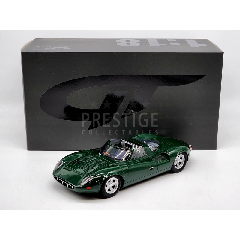 GT Spirit 1966 Jaguar XJ13 Spider Green GT318 1:18 Scale – New